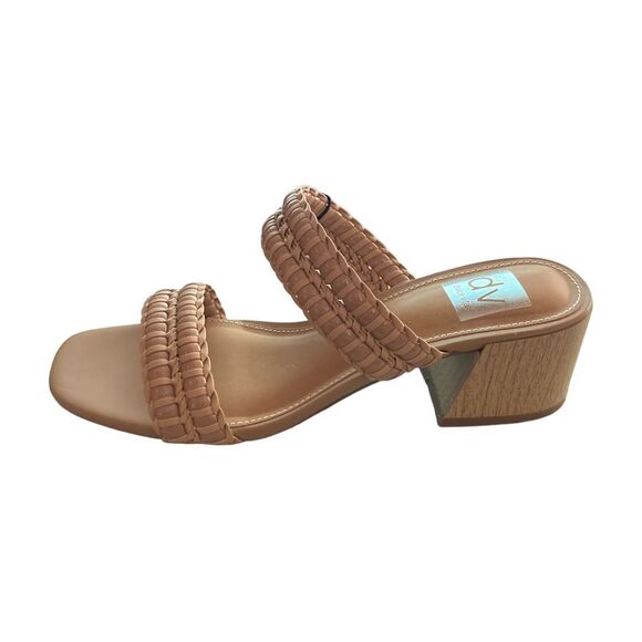 DV Dolce Vita Ladies Cushioned Memory Foam Lightweight Santana Sandal - Tan - Picture 2 of 5